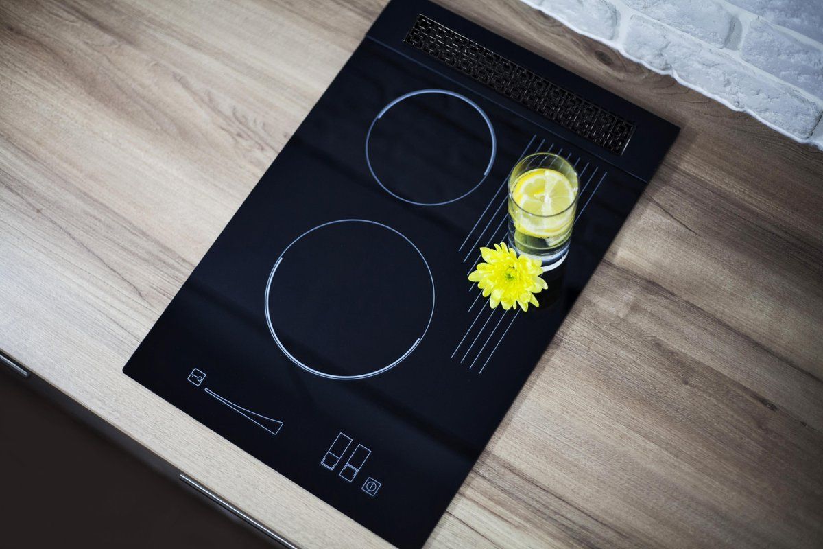 Het kooktoestel in de keuken